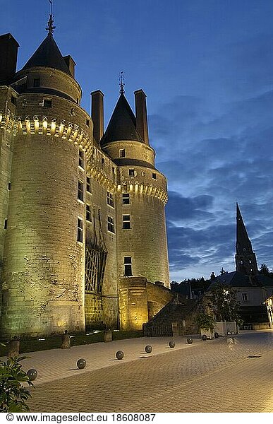 Chateau de Langeais  Langeais  Pays de la Loire  Indre-et-Loire  Centre  France  Europe