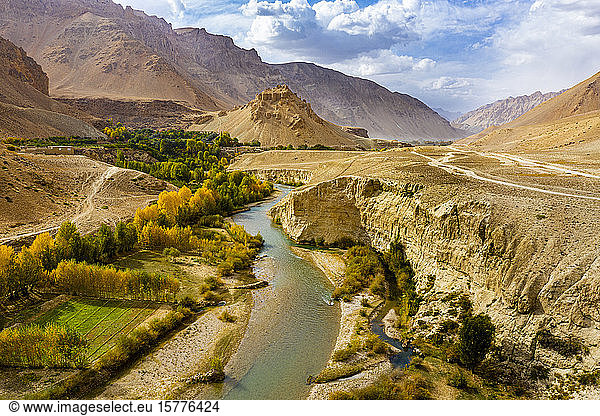 Chehel Burj (Festung der vierzig Türme)  Provinz Yakawlang  Bamyan  Afghanistan  Asien