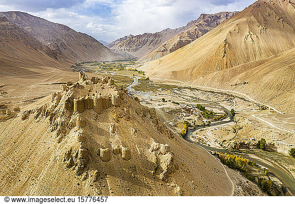 Chehel Burj (Festung der vierzig Türme)  Provinz Yakawlang  Bamyan  Afghanistan  Asien