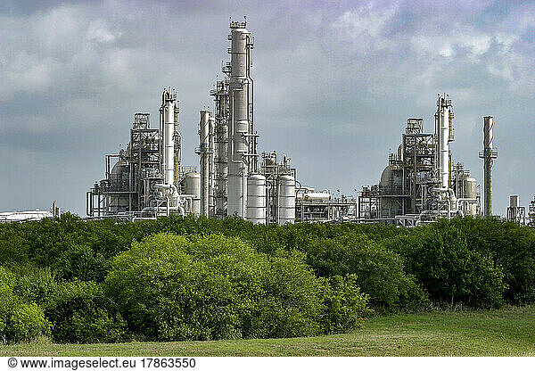 Chemical plant in Port Lavaca  Texas