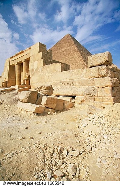Cheops-Pyramide. Giza. Ägypten