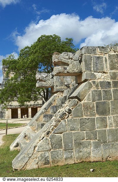 Chichen Itza  Chichen-Itza  Ruine  Nordamerika  Mexiko  UNESCO-Welterbe  Maya  antik  Yucatan