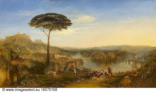 Childe Harold's Pilrimage  Italy  by JMW Turner  1832 .