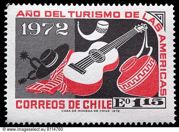 Chile  Briefmarke