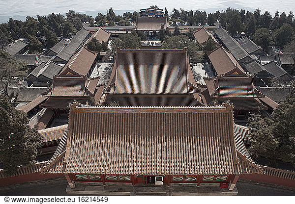 China  Beijing  Roof of Summer Palace