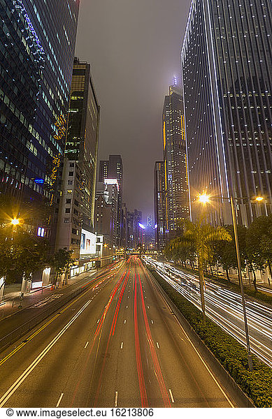 China  Hong Kong  View of city