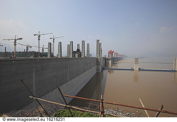 China  View of three Gorges Dam