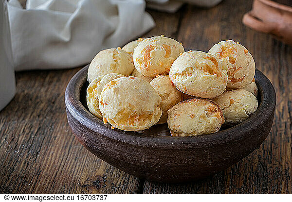 Chipa is a brazilian,  argentineansnack cheese bread,  pao de queijo.