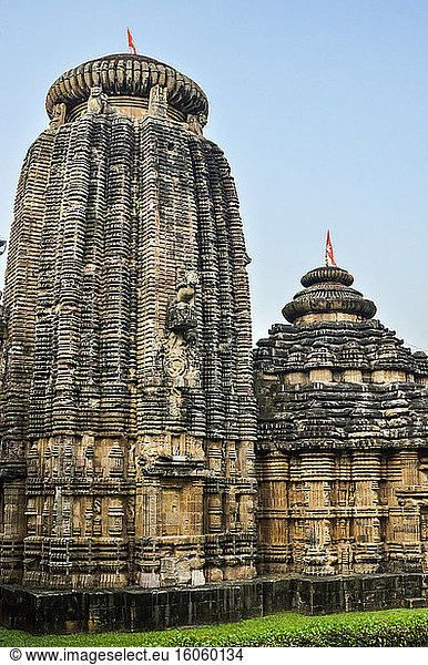 Chitrakarini-Tempel  Lingaraja-Tempel-Komplex; Bhubaneswar  Odisha  Indi