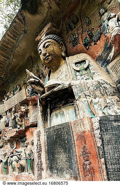 Chongqing dazu Grotten