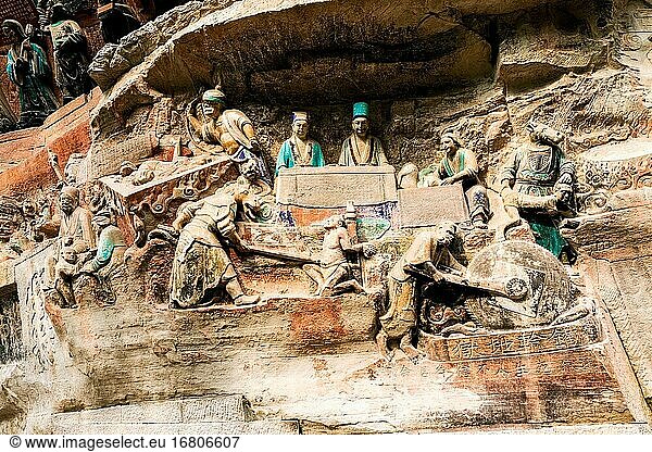 Chongqing dazu Grotten