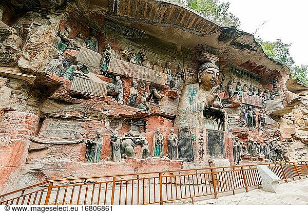 Chongqing dazu Grotten