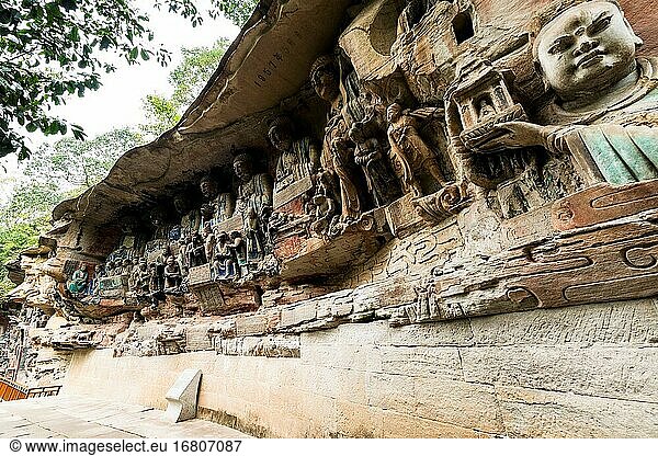 Chongqing dazu Grotten