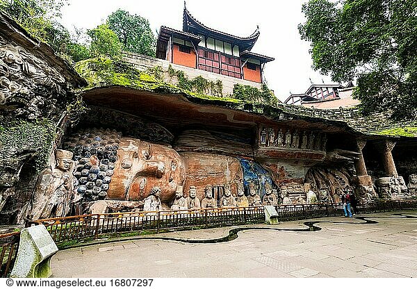 Chongqing dazu Grotten