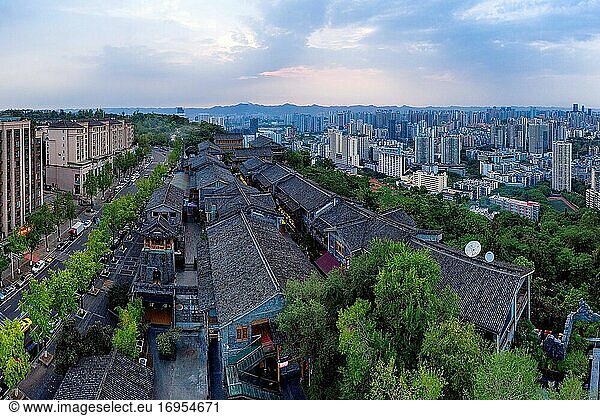 Chongqing städtischen Bau Gnade Tempel Park