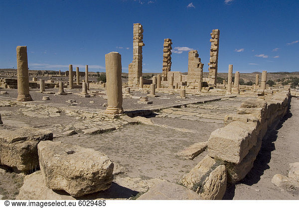 Christian Church  römische Ruinen von Sufetula  Tunesien  Nordafrika  Afrika
