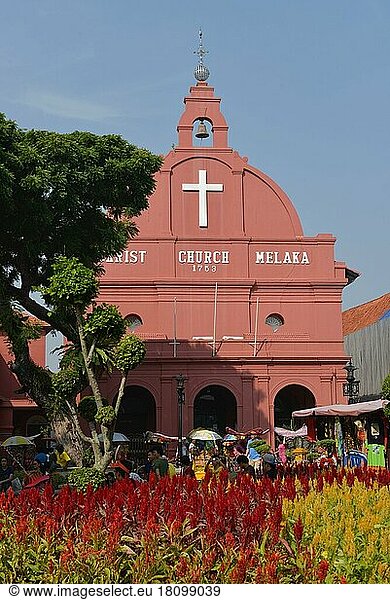 Christus Kirche  Melaka  Malaysia  Asien