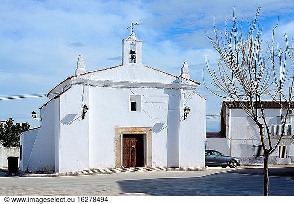 Christuskapelle  Acehuche  Caceres  Spanien.