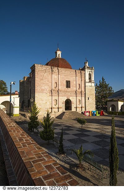 Church in Mitla  Oaxaca  Mexico.