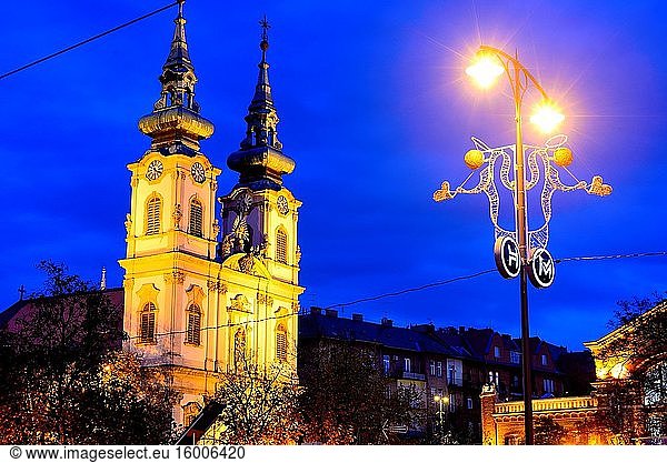Church of Saint Anne. Batthyany ter  Budapest  Hungary.