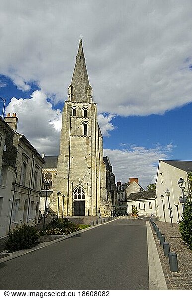 Church of St Jean-Baptiste  Langeais  Pays de la Loire  Indre-et-Loire  Centre  France  Europe