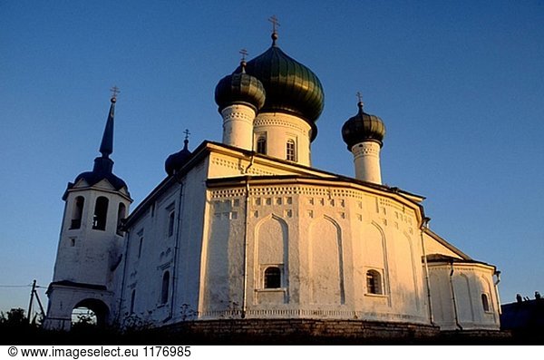 Church of St. John the Baptist (1695)  Staraya Ladoga. Leningrad Oblast  Russia