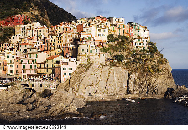 Cinque Terre Town of Manarola