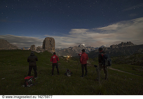 Cinque Torri  Ampezzo Dolomites  Cortina d´Ampezzo  Veneto  Italy