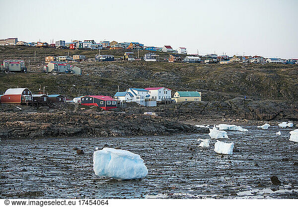 City of Iqaluit  Baffin Island  Canada.