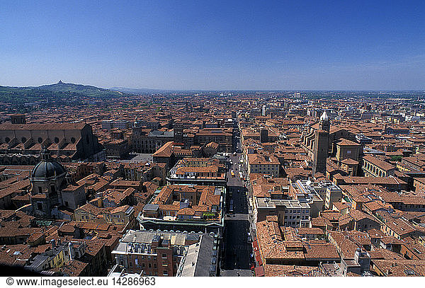 Cityscape  Bologna  Emilia Romagna  Italy