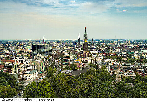 Cityscape  Hamburg  Germany