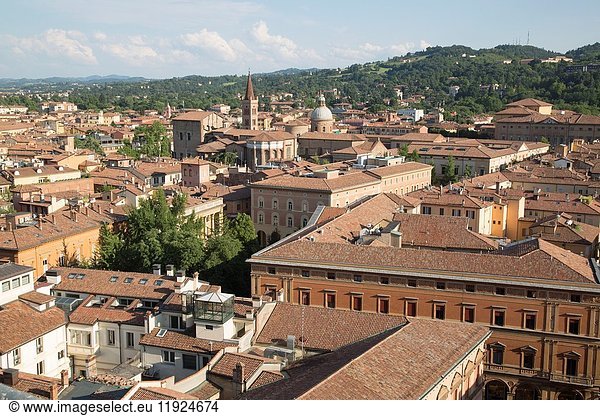 Cityscape of Bologna  Italy  Europe.