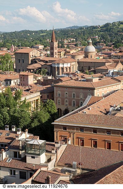 Cityscape of Bologna  Italy  Europe.