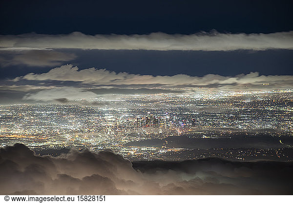 Cityscape overlooking Los Angeles from Mt. Wilson