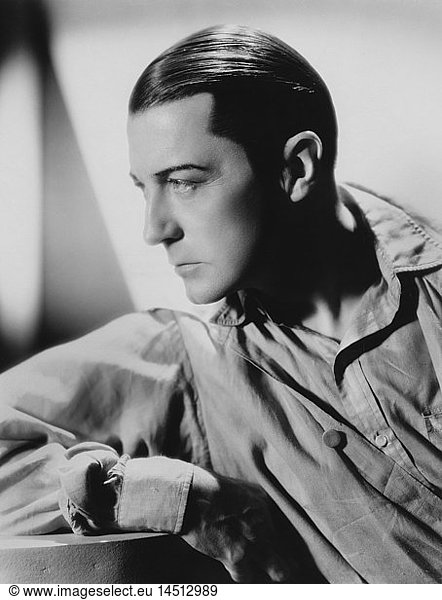 Clive Brook  Publicity Portrait for the Film  Silence  1931