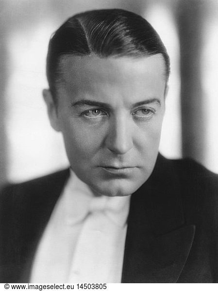 Clive Brook  Publicity Portrait for the Film  Slightly Scarlet  Paramount Pictures  1930