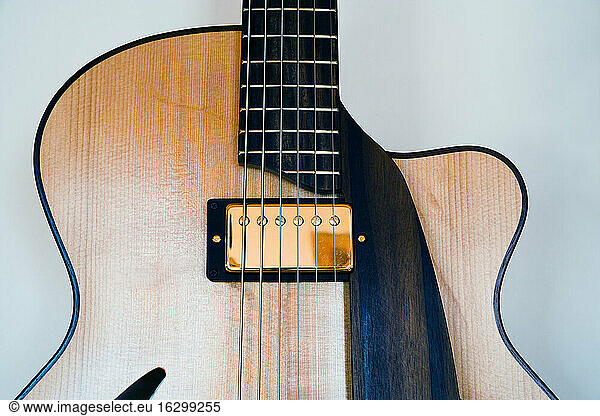 Close-up of a guitar
