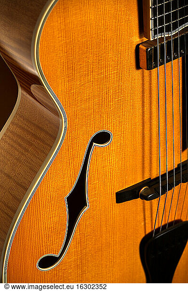 Close-up of a guitar
