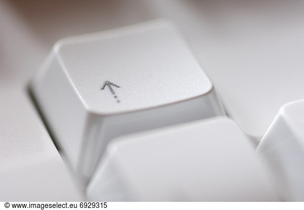 Close-Up of Computer Key