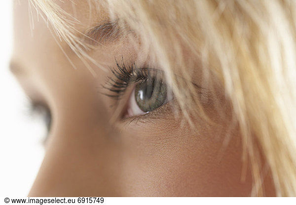 Close Up of Girls Eyes