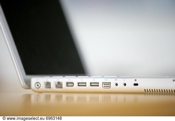 Close-up of Laptop Computer