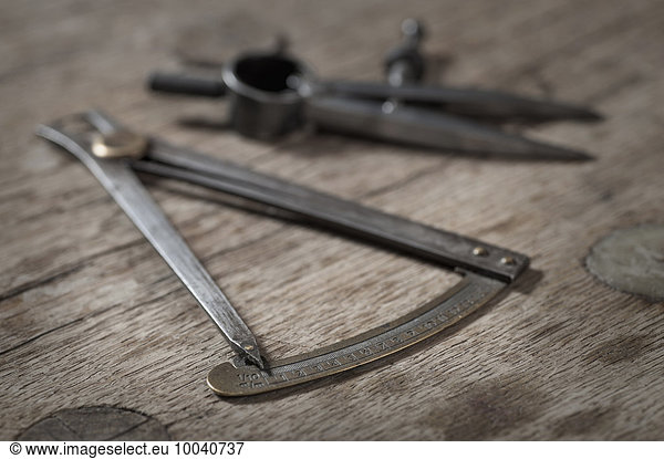 Close-up of work tools in workshop  Bavaria  Germany