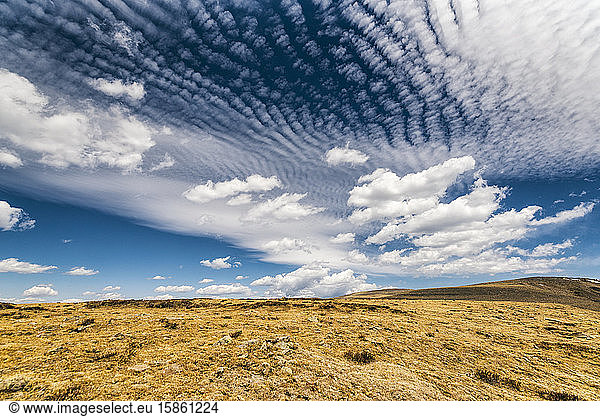 Cloudscape in New Mexico  USA