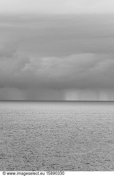 Cloudy day at the sea  Santander  Cantabria  Spain