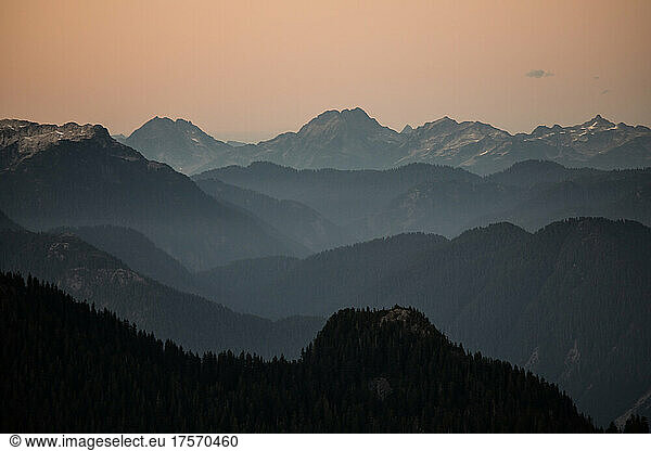 Coast Mountains  British Columbia  Canada.