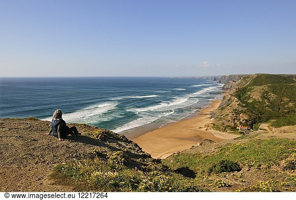 Coastline of Cordoama. Vila do Bispo  Algarve. Portugal.