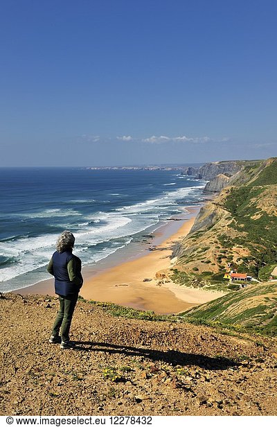 Coastline of Cordoama. Vila do Bispo  Algarve. Portugal.