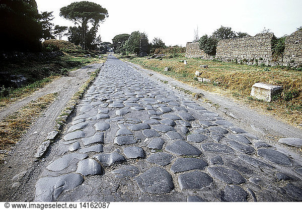 Cobblestones of the Appian Way