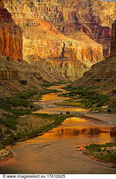 Colorado River  Marble Canyon  Grand Canyon National Park  Arizona.