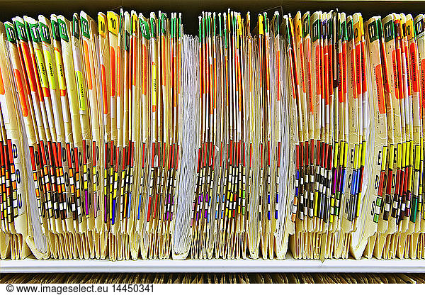 Colorful Medical Folders